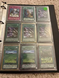 sm-51 Blue Eye Dragon and Yu-gi-oh cards binder Japanese 2002 TCG Authentic - Image 3