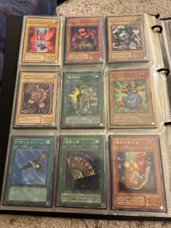 sm-51 Blue Eye Dragon and Yu-gi-oh cards binder Japanese 2002 TCG Authentic - Image 4