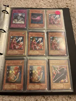 sm-51 Blue Eye Dragon and Yu-gi-oh cards binder Japanese 2002 TCG Authentic - Image 5