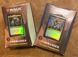 Sealed Pair Of MTG Strixhaven Commander Decks Magic Silverquill Prismari - Image 2
