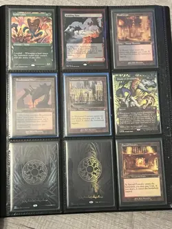 Binder of Magic The Gathering MTG Cards. FOILS, Rares, Scalding Tarn. Awesome! - Image 1