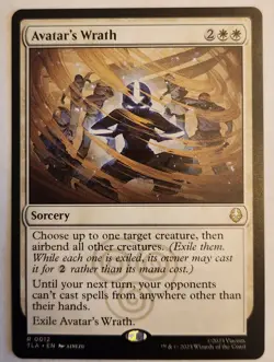 Avatar's Wrath TLA #12 Rare Regular NM+ - Image 1