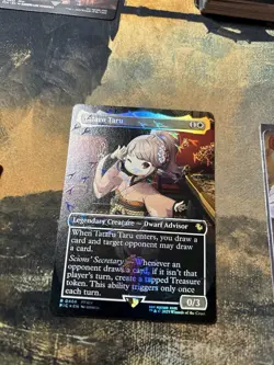 Tataru Taru (Borderless) (Chocobo Track Foil) Final Fantasy EDH PACK FRESH NM - Image 1