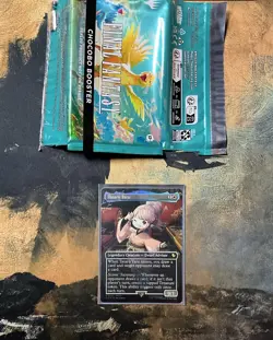 Tataru Taru (Borderless) (Chocobo Track Foil) Final Fantasy EDH PACK FRESH NM - Image 2
