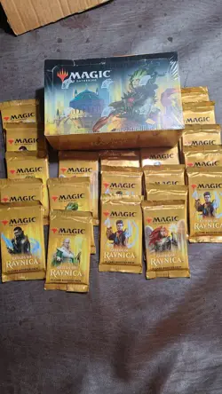 56 Packs Guilds of Ravnica Sealed Box NEW & Unopened Packs! Magic: The Gathering - Image 1