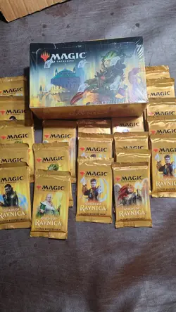 56 Packs Guilds of Ravnica Sealed Box NEW & Unopened Packs! Magic: The Gathering - Image 2