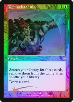 Manipulate Fate FOIL - Invasion MAGIC MTG LP/EX - Image 1