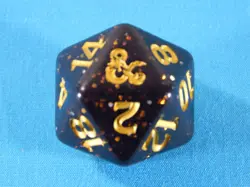 Magic The Gathering MagicCon Chicago Oversized D20 Dice D&D Promo - Image 1