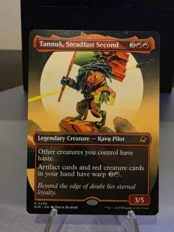 Tannuk, Steadfast Second (Borderless) Edge of Eternities Regular - Image 1