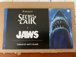 🦈 MTG Secret Lair x Jaws | Terror of Amity Island | Non-Foil Edition | Sealed - Image 1
