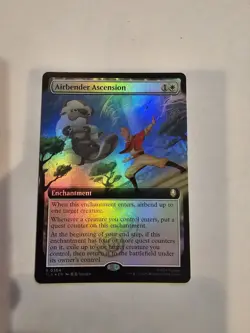 1x Airbender Ascension - Foil - Extended Art R MTG Avatar: The Last Airbender NM - Image 1