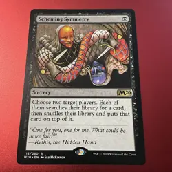 MTG Scheming Symmetry - Regular - Core Set 2020 #113/280 NM - Image 1