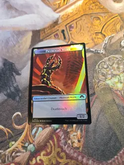 Phyrexian Germ / Phyrexian Wurm 17 Foil Token MTG MH3 - Pack Fresh - - Image 2