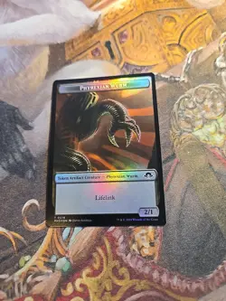 Phyrexian Germ / Phyrexian Wurm 18 Foil Token MTG MH3 - Pack Fresh - - Image 2