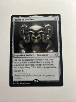 Helm of the Host - Commander: Bloomburrow MTG Plus Bonus Rare!!! - Image 1