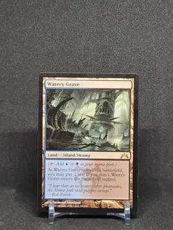 1x Magic the Gathering MTG Watery Grave (249) Gatecrash LP - Image 1