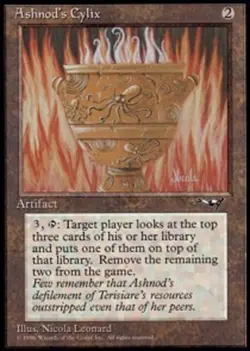 [1x] Ashnod's Cylix Slight Play, English Alliances MTG Magic - Image 1