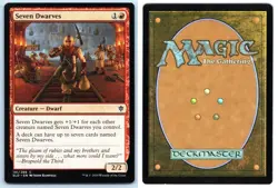 7 x Seven Dwarves - Throne of Eldraine - 7x MTG x7 - Magic - Moderately Played - Image 5