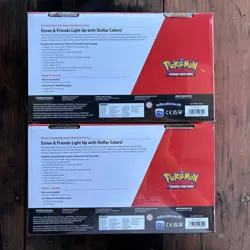 2 Pokemon Prismatic Evolution and Poke Ball Tin Sam's Club Bundle New Sealed - Image 2