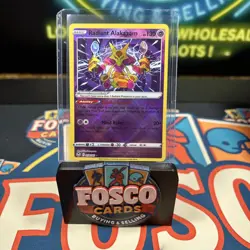 Pokemon Card Radiant Alakazam 059/195 Silver Tempest Near Mint read descrpt - Image 2