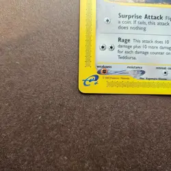 Teddiursa 109/144 Pokemon Skyridge Regular Card - LP - Image 4