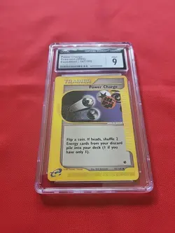 Pokemon: Power Charge #147/165 Expedition Base Set 2002 Vintage - CGC 9 MT - A38 - Image 3