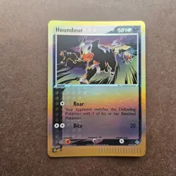 Houndour 59/97 Pokemon EX Dragon Reverse Holo Card - LP - Image 1