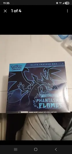 Pokemon TCG: Mega Evolution Phantasmal Flames Elite Trainer Box - ETB New/Sealed - Image 1