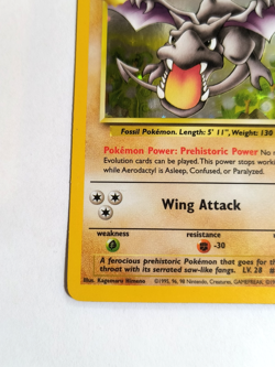 Aerodactyl 1/62 Fossil Holo Pokemon TCG - LP - Image 4