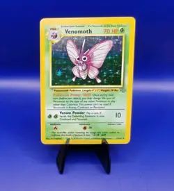 Venomoth 13/64 Jungle Set Holo Rare Pokemon Card Nintendo Pokemon TCG WOTC 1999 - Image 1
