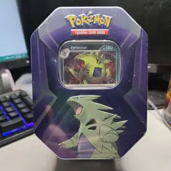 *NEW* Pokemon TCG Tyranitar Triple Whammy Tin Factory Sealed!!!! - Image 1