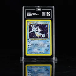 [TAG 10] Kingdra Neo Genesis 1st Edition Pokemon Holo Rare #8 Gem Mint - Image 1