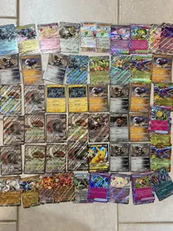 HUGE 100+ Pokemon Card Lot Pikachu Celebrations PSA Vintage WCS Paldean V Union - Image 4