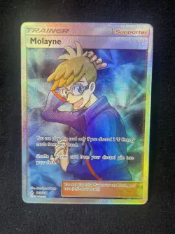 Molayne (Full Art) 212/214 Ultra Rare SM - Unbroken Bonds Pokemon Card NM - Image 1