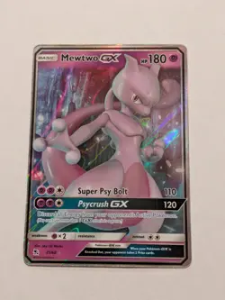 Mewtwo GX 31/68 - Pokemon TCG Hidden Fates Sun & Moon Ultra Rare Card NM - Image 1
