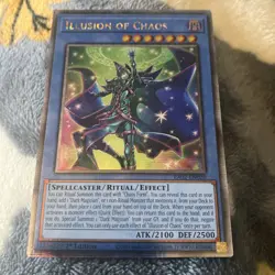 Yu-Gi-Oh! Illusion of Chaos RA02-EN020 Quarter Century Rare - Image 1