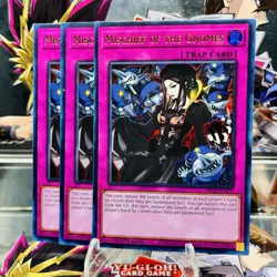 3x Yugioh Playset Mischief of the Gnomes MP25-EN279 Ultra Rare 1st Ed Near Mint - Image 1