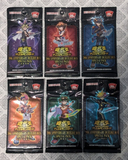 20TH ANNIVERSARY DUELIST BOX SPECIAL PACK SEALED NEW YUGIOH JAPANESE (6 PACKS) - Image 1
