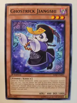 Ghostrick Jiangshi SHSP-EN020 Yu-Gi-Oh! Card 1st Edition BULK DISCOUNT MUSTBUY2+ - Image 1