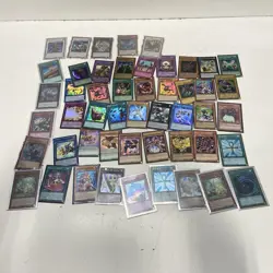 Mixed Rare Holographic YU-GI-OH! TCG and CCG Trading Cards Bundle (Set Of 50) - Image 1