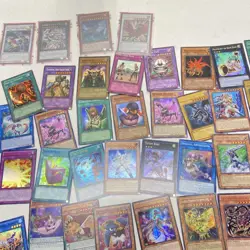 Mixed Rare Holographic YU-GI-OH! TCG and CCG Trading Cards Bundle (Set Of 50) - Image 4
