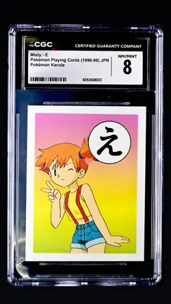 Pokemon Karuta 1996 Base Set 1st Ed Misty First Appearance Card Ever! CGC MINT - Image 1