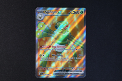 Spidops ex 223/198 Holo Shiny Pokemon TCG Card Scarlet Violet 2023 NEAR MINT - Image 1