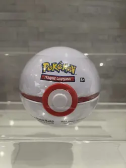 Pokemon Trading Card TCG D21 2020 Premier Ball Sealed Pokeball Tin Poke Ball - Image 1