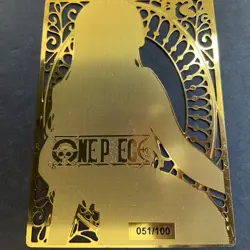 Goddess Story Gold METAL Card - Serial Number #051/100! BOA Hancock *READ* - Image 5