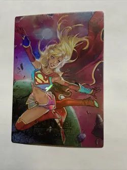 Super Girl Kara Zor-El DC Goddess Story Waifu Card Girl Holo Anime Sexy ACG Hot - Image 5