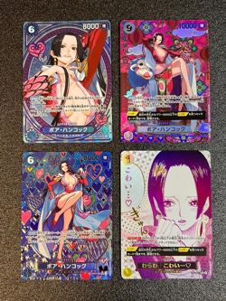 EB03 OP14 Boa Hankock 4 Set SP ONE PIECE Card Japanese Heroines Edition - Image 1