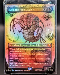 Koh, the Face Stealer Foil/Borderless Avatar: The Last Airbender MTG Mint ATLA - Image 1