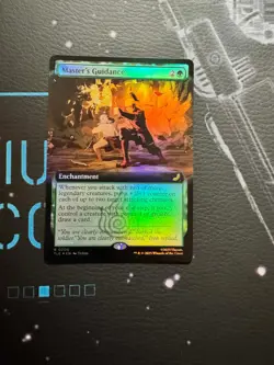 Master's Guidance Avatar: The Last Airbender Extended Art Foil Rare - Image 1