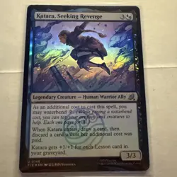 MTG FOIL Katara, Seeking Revenge - Avatar: The Last Airbender Eternal #148 - Image 1